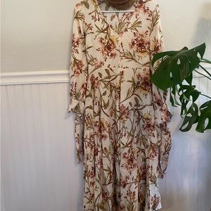 Floral Pattern Dress